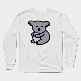 Cute Koala Long Sleeve T-Shirt